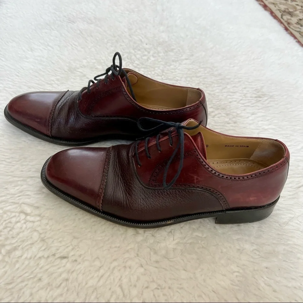 Magnanni Cowhide/leather Oxford Men’s Shoes size 8 M